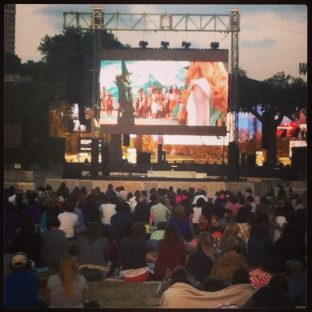 Sky Movies and Disney Silent Cinema, Hyde Park, London